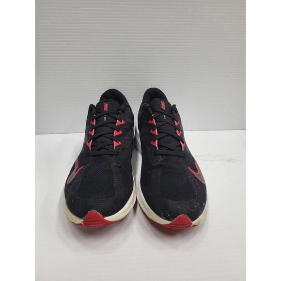 Nike Quest 3 Shoes Mens Size 10 Black Red Athletic Running Sneakers CD0230-004 - Picture 1 of 16
